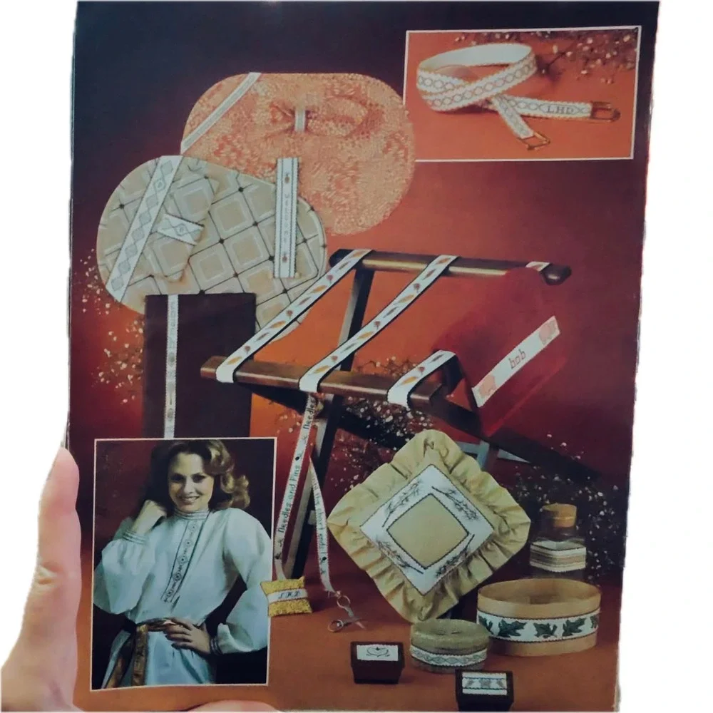 Linda Dennis Primer Plus Ribband Charted Designs Cross Stitch Pattern Booklet